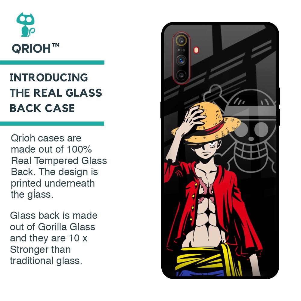 Hat Crew Glass Case for Realme C3