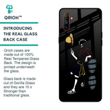 Luffy Line Art Glass Case for Realme C3