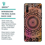 Floral Mandala Glass Case for Realme C3