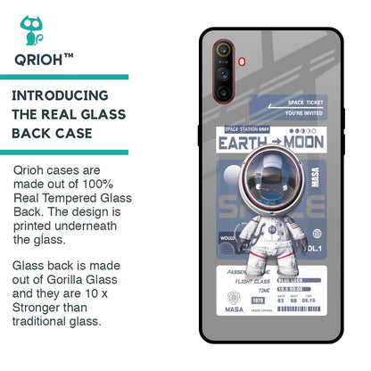 Space Flight Pass Glass Case for Realme C3