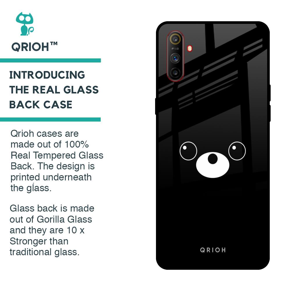 Cute Bear Glass Case for Realme C3