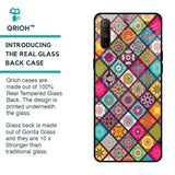 Multicolor Mandala Glass Case for Realme C3