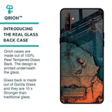 Geographical Map Glass Case for Realme C3