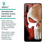 Red Skull Glass Case for Realme C3