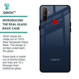 Overshadow Blue Glass Case For Realme C3