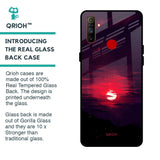Morning Red Sky Glass Case For Realme C3