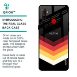 Abstract Arrow Pattern Glass Case For Realme C3