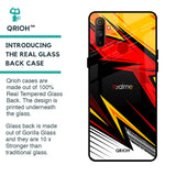 Race Jersey Pattern Glass Case For Realme C3
