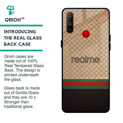High End Fashion Glass case for Realme C3