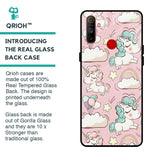 Balloon Unicorn Glass case for Realme C3