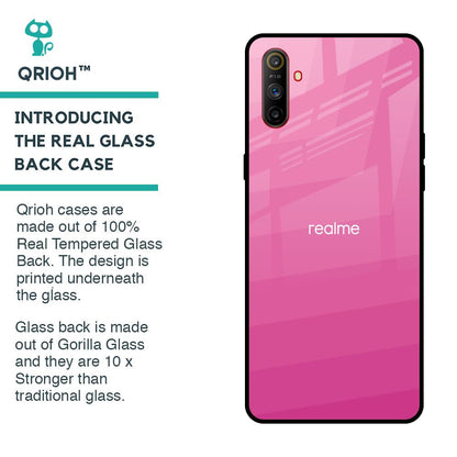 Pink Ribbon Caddy Glass Case for Realme C3
