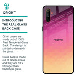 Geometric Pink Diamond Glass Case for Realme C3