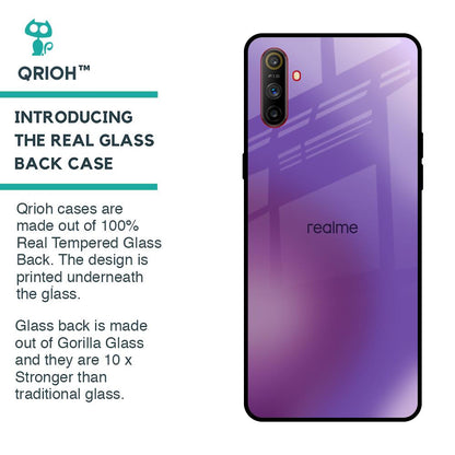 Ultraviolet Gradient Glass Case for Realme C3