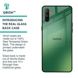 Green Grunge Texture Glass Case for Realme C3