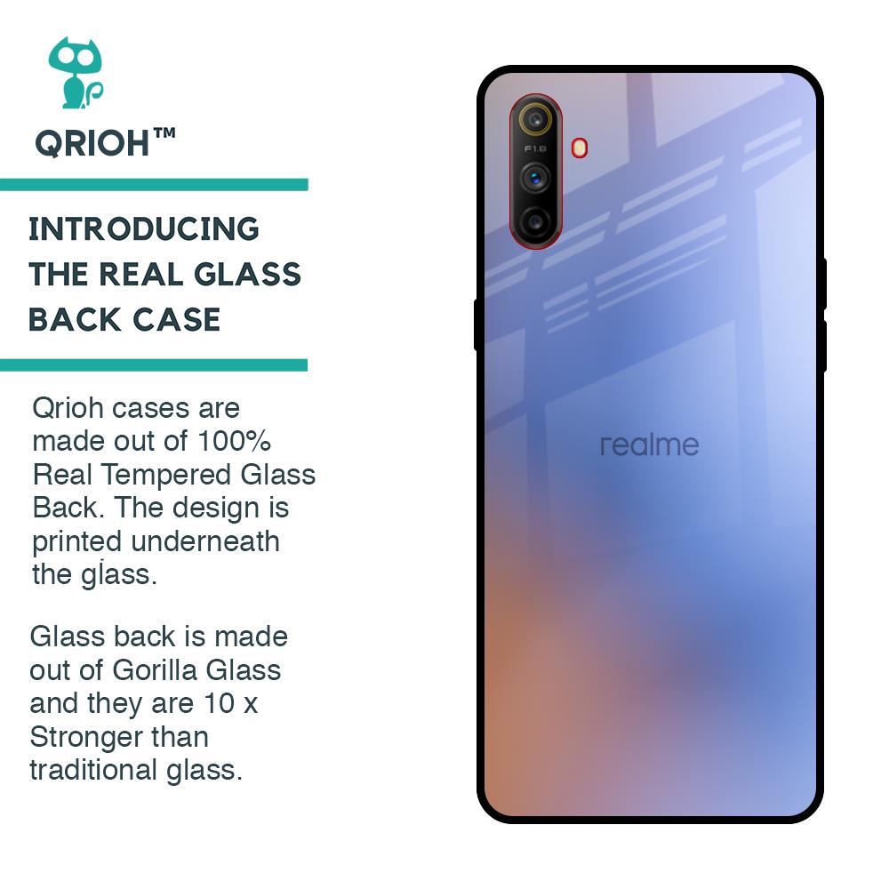 Blue Aura Glass Case for Realme C3
