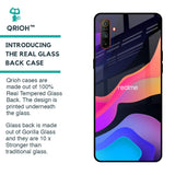Colorful Fluid Glass Case for Realme C3