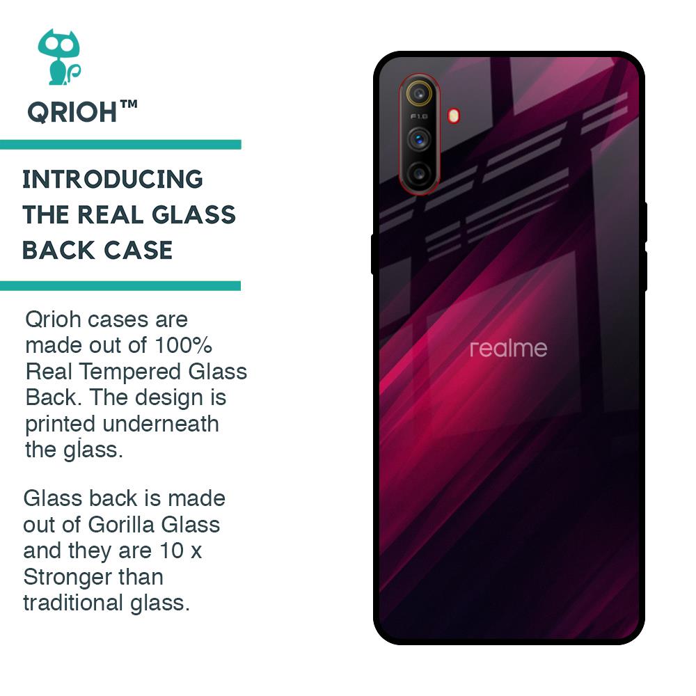 Razor Black Glass Case for Realme C3