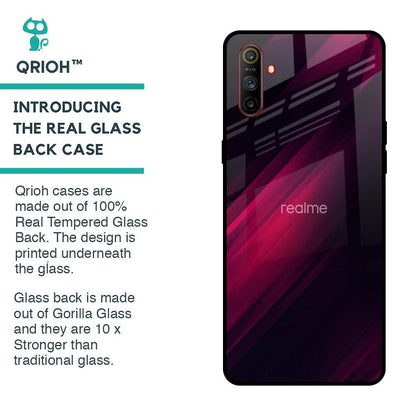 Razor Black Glass Case for Realme C3