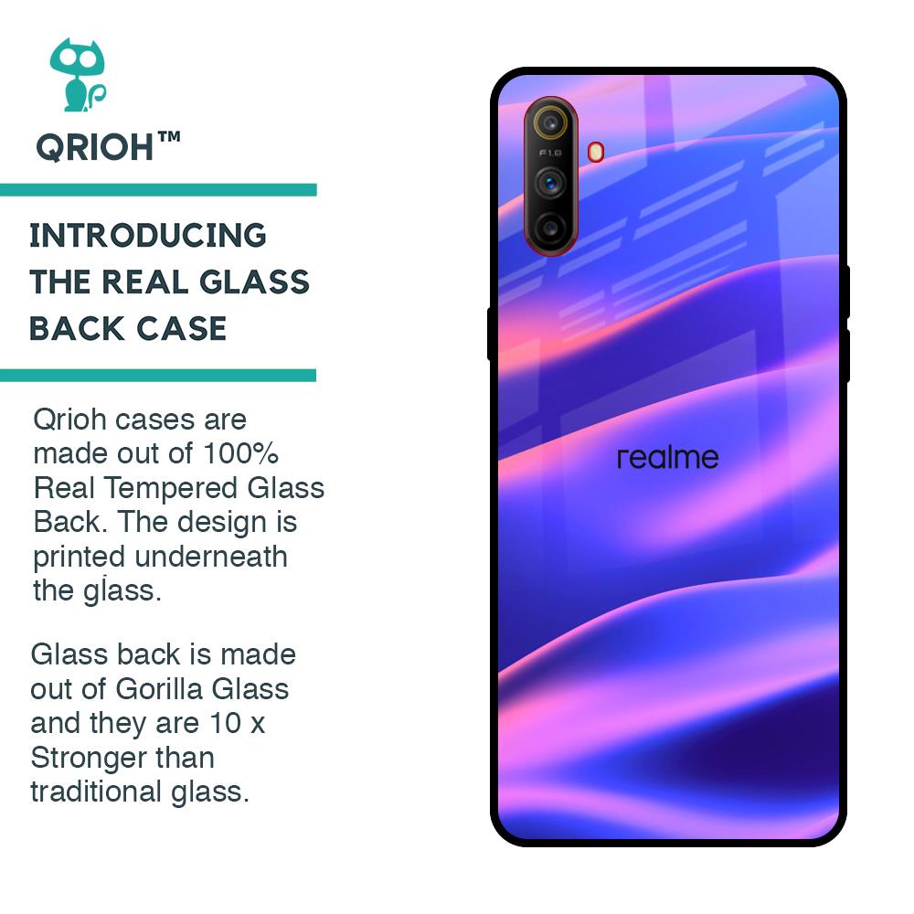 Colorful Dunes Glass Case for Realme C3