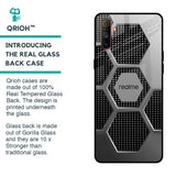 Hexagon Style Glass Case For Realme C3