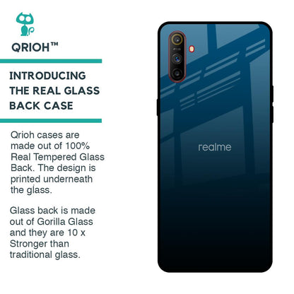 Sailor Blue Glass Case For Realme C3