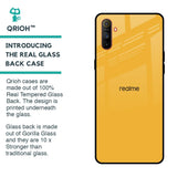 Fluorescent Yellow Glass case for Realme C3