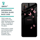 Fly Butterfly Glass Case for Realme C3