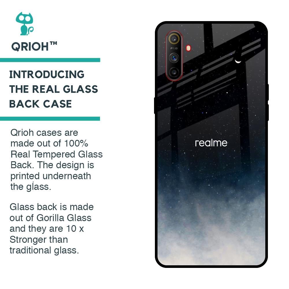 Aesthetic Sky Glass Case for Realme C3