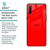 Blood Red Glass Case for Realme C3