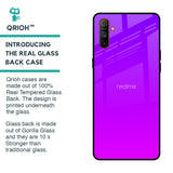 Purple Pink Glass Case for Realme C3