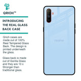 Pastel Sky Blue Glass Case for Realme C3