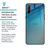 Sea Theme Gradient Glass Case for Realme C3