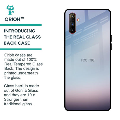 Light Sky Texture Glass Case for Realme C3