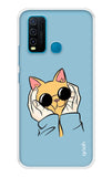 Attitude Cat Vivo Y30 Back Cover