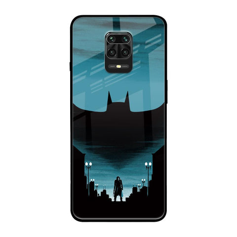 Cyan Bat Poco M2 Pro Glass Back Cover Online
