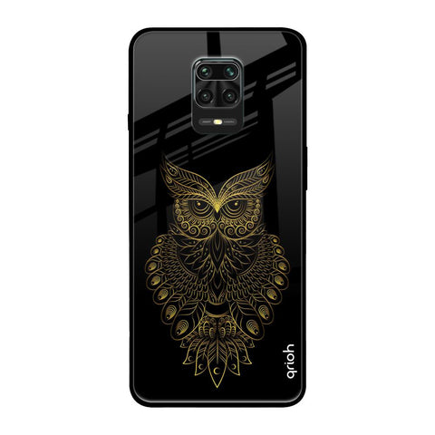 Golden Owl Poco M2 Pro Glass Back Cover Online