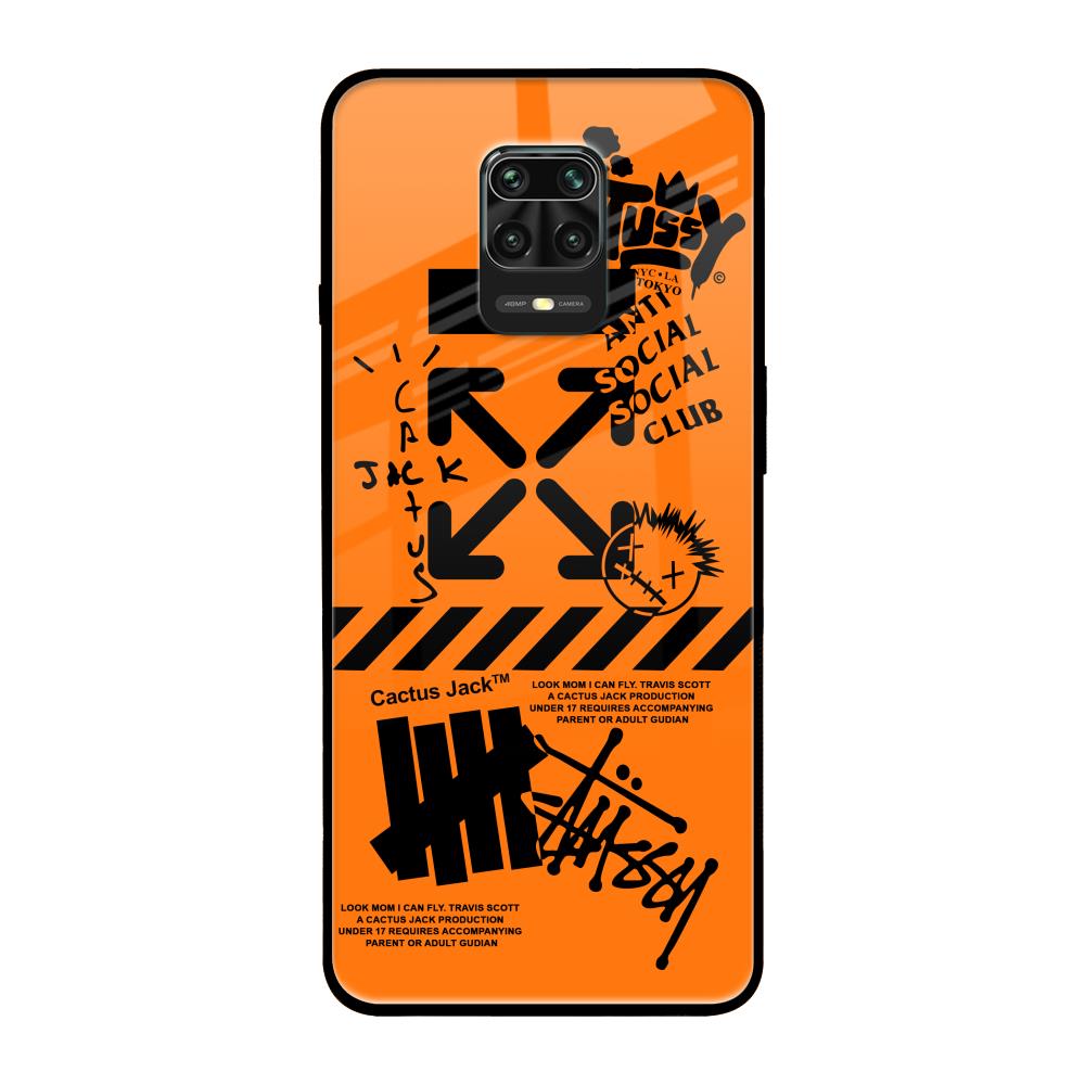 Anti Social Club Poco M2 Pro Glass Back Cover Online