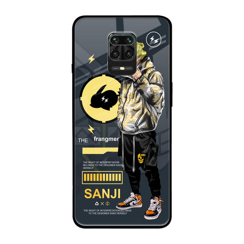 Cool Sanji Poco M2 Pro Glass Back Cover Online