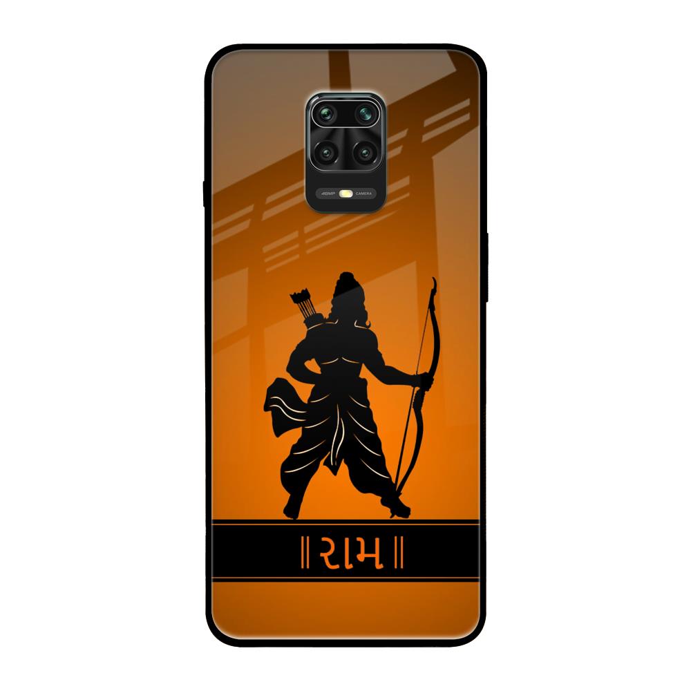 Halo Rama Poco M2 Pro Glass Back Cover Online