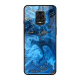 Gold Sprinkle Poco M2 Pro Glass Back Cover Online