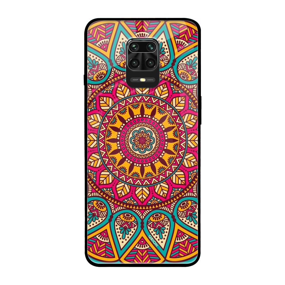 Elegant Mandala Poco M2 Pro Glass Back Cover Online
