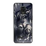 Sketch Art DB Poco M2 Pro Glass Back Cover Online
