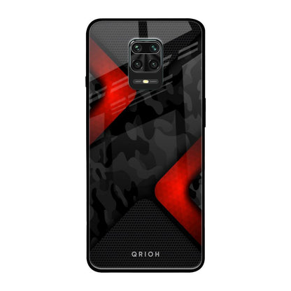 Modern Camo Abstract Poco M2 Pro Glass Back Cover Online