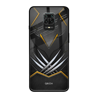 Black Warrior Poco M2 Pro Glass Back Cover Online