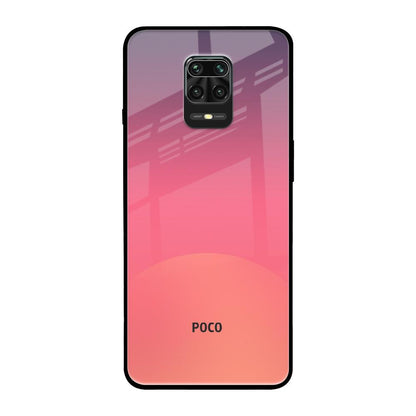 Sunset Orange Poco M2 Pro Glass Cases & Covers Online