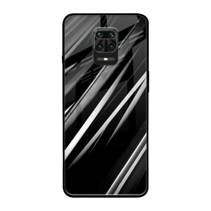 Black & Grey Gradient Poco M2 Pro Glass Cases & Covers Online
