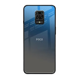 Blue Grey Ombre Poco M2 Pro Glass Back Cover Online