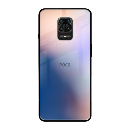 Blue Mauve Gradient Poco M2 Pro Glass Back Cover Online