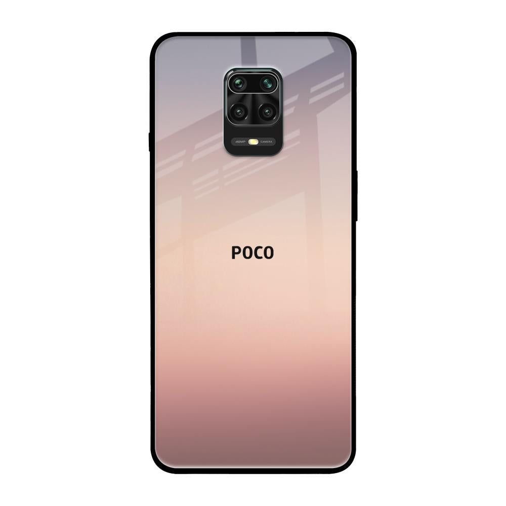 Golden Mauve Poco M2 Pro Glass Back Cover Online