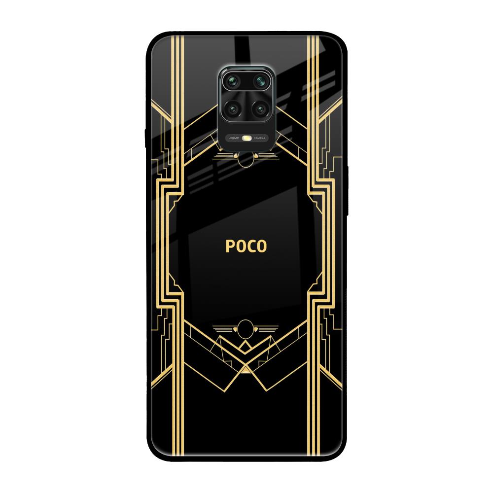 Glass Poco M2 Mobile Pouch Artistic Design Poco M2 Pro Back Cover